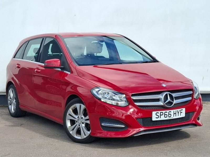 Mercedes-Benz B Class B200d Sport Red