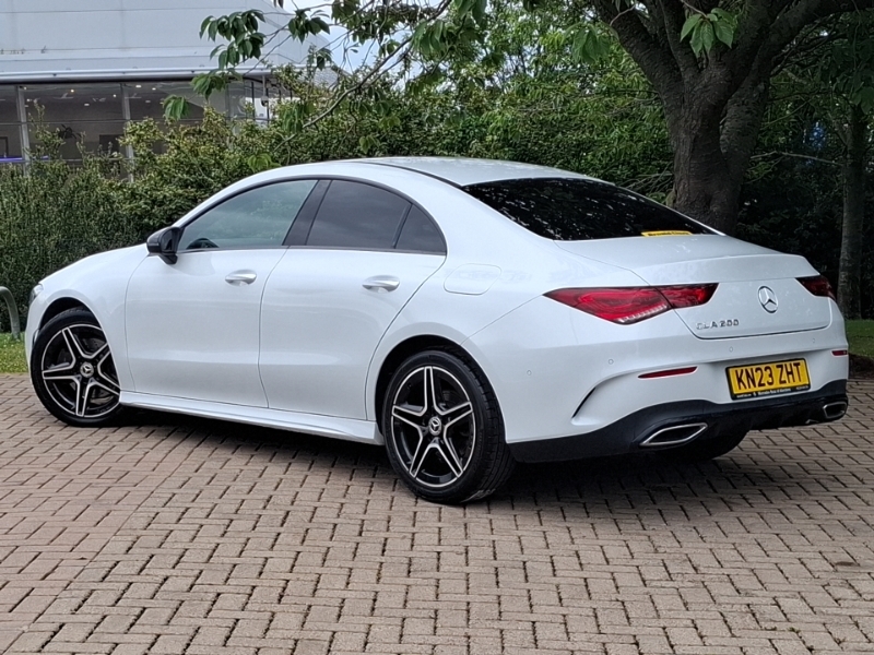 Mercedes-Benz CLA Class Cla 200 Amg Line Premium Tip White #2