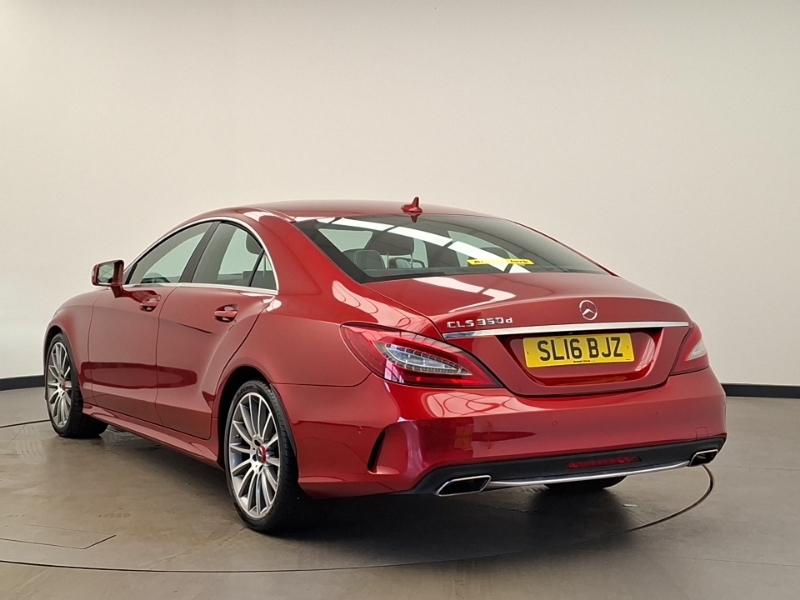 Mercedes-Benz CLS Cls 350D Amg Line Premium 9G-tronic Red #2