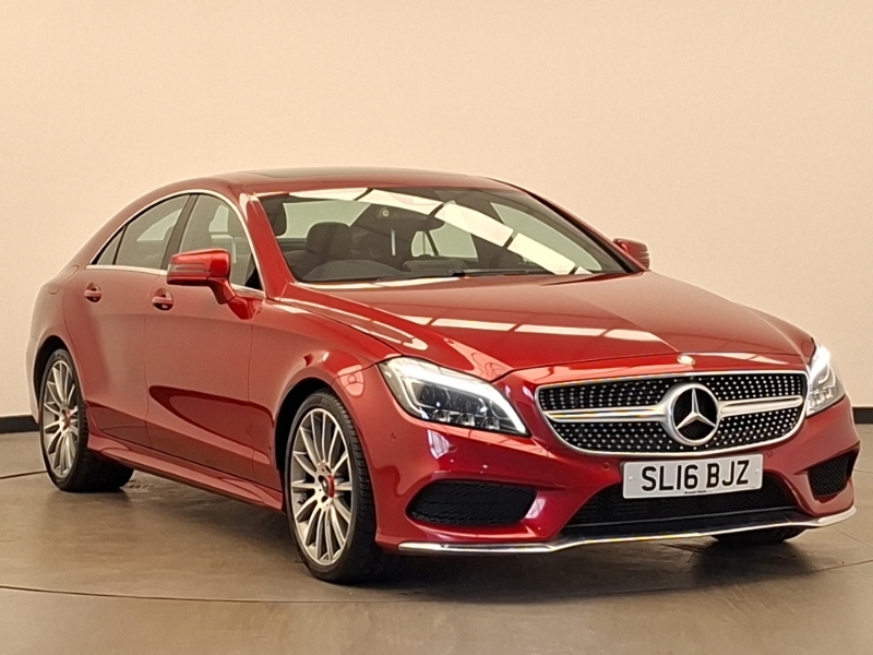 Mercedes-Benz CLS Cls 350D Amg Line Premium 9G-tronic Red