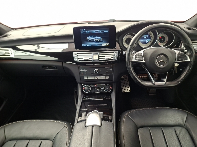 Mercedes-Benz CLS Cls 350D Amg Line Premium 9G-tronic Red #3