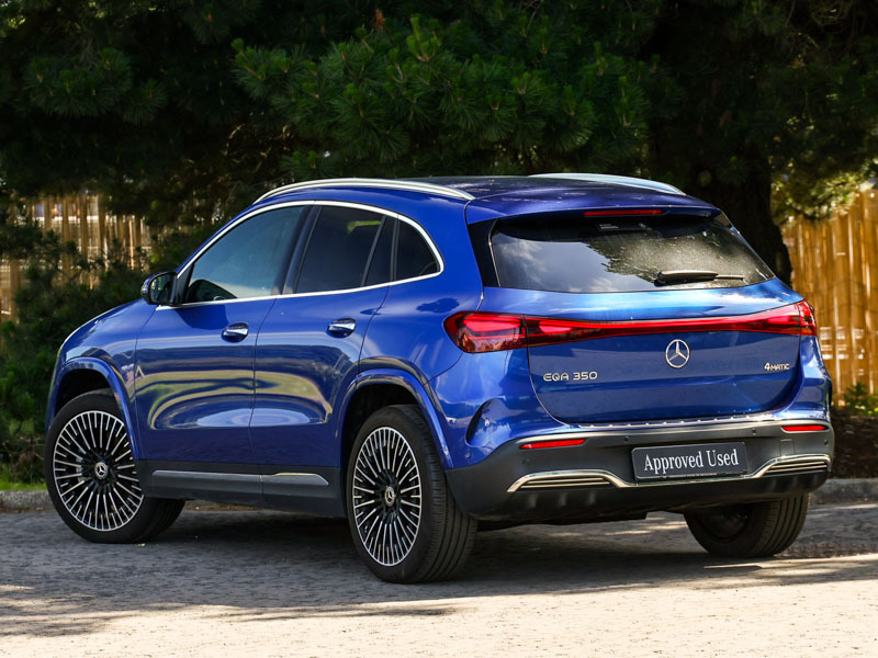 Mercedes-Benz EQA Eqa 350 4M 215Kw Amg Line Premium 66.5Kwh Blue #2