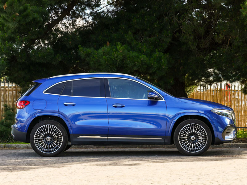 Mercedes-Benz EQA Eqa 350 4M 215Kw Amg Line Premium 66.5Kwh Blue #4