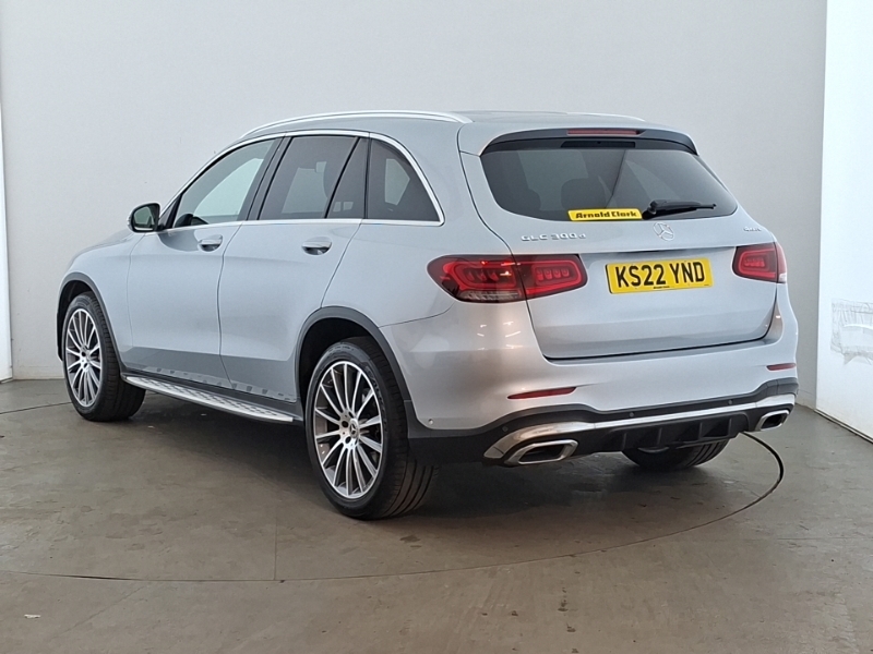 Mercedes-Benz GLC Class Glc 300D 4Matic Amg Line Premium 9G-tronic KS22YND Silver #2