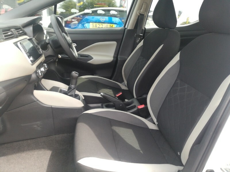 Nissan Micra 1.5 Dci Acenta White #5
