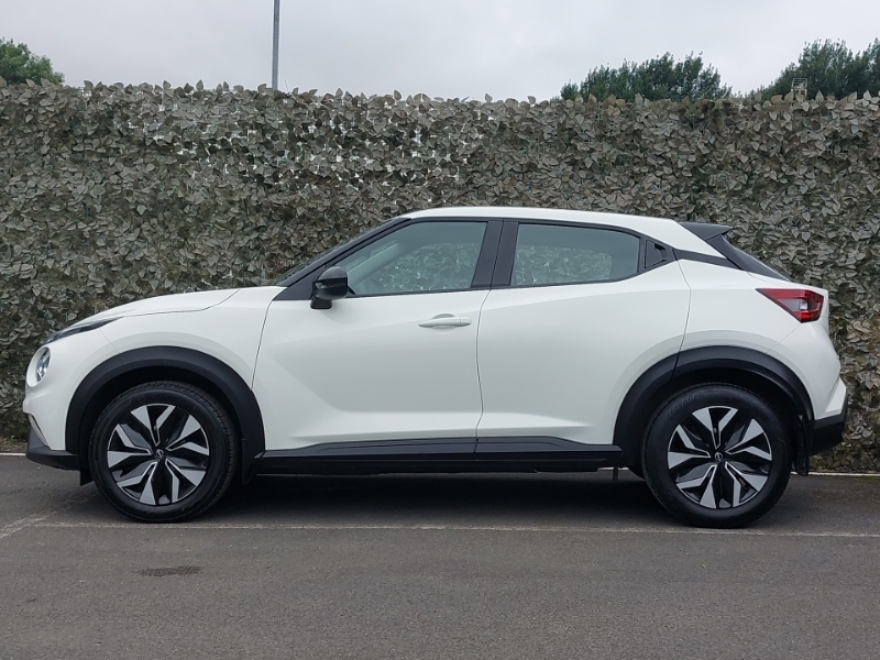 Nissan Juke 1.0 Dig-t 114 Acenta White #4