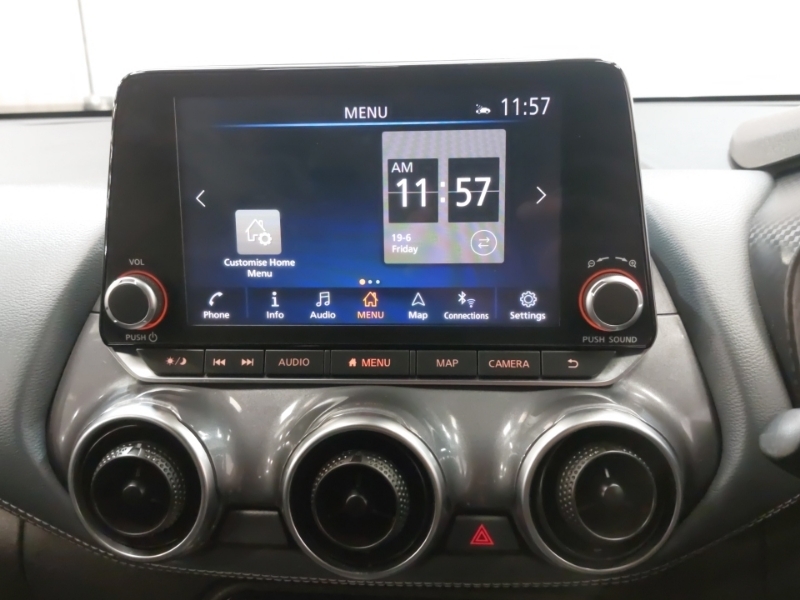 Nissan Juke 1.0 Dig-t Tekna Suv Euro 6 Ss Grey #16