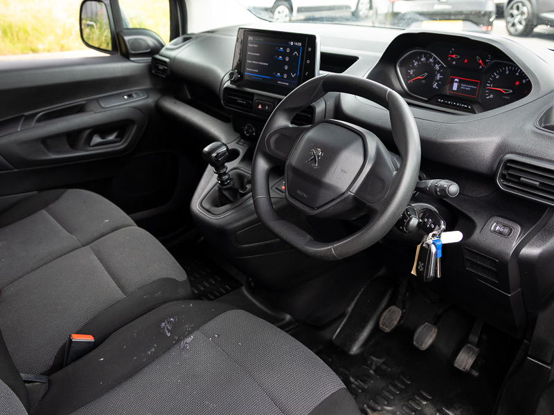 Peugeot Partner 1000 1.5 Bluehdi 100 Professional Premium Van White #3