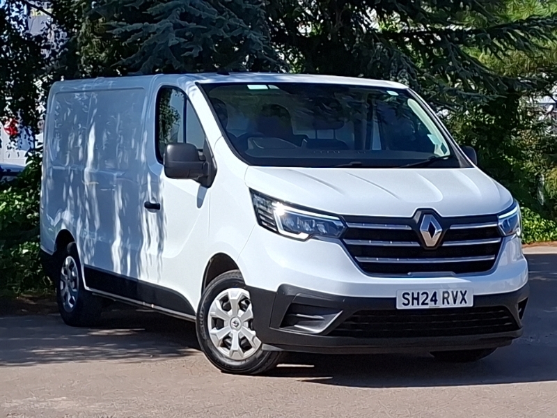Renault Trafic Sl30 Blue Dci 130 Advance Van SH24RVX White