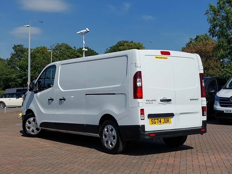 Renault Trafic Ll30 Blue Dci 130 Advance Safety Van White #2