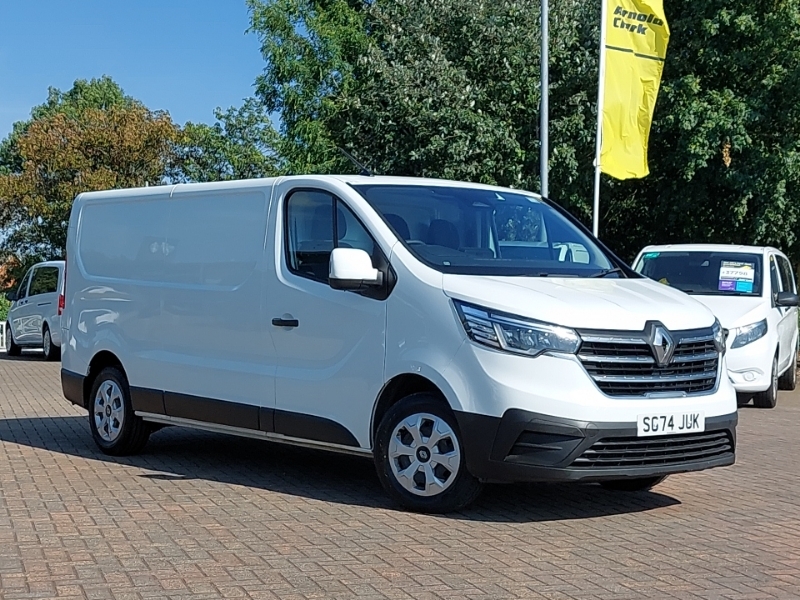 Renault Trafic Ll30 Blue Dci 130 Advance Safety Van White