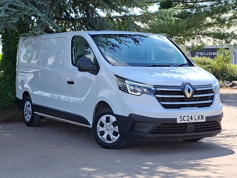 Renault Trafic Ll30 Blue Dci 130 Advance Safety Van White