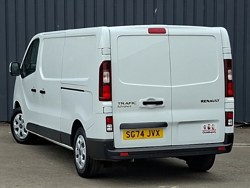 Renault Trafic Ll30 Blue Dci 130 Advance Safety Van White #2