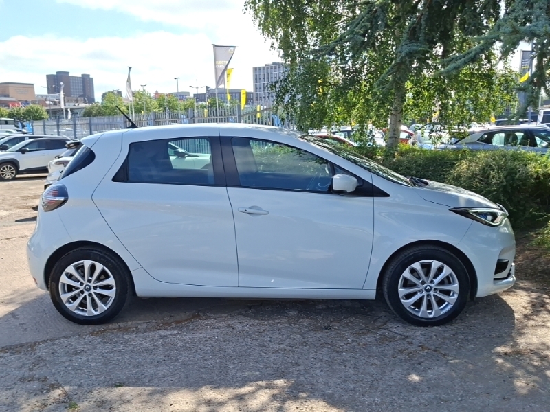 Renault Zoe 100Kw I Iconic R135 50Kwh White #4