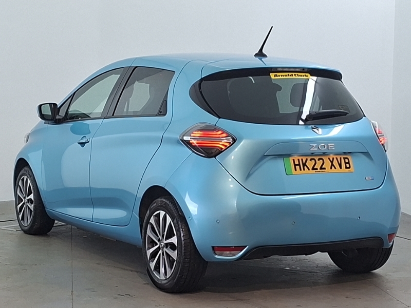 Renault Zoe 100Kw Gt Line R135 50Kwh Rapid Charge Blue #2
