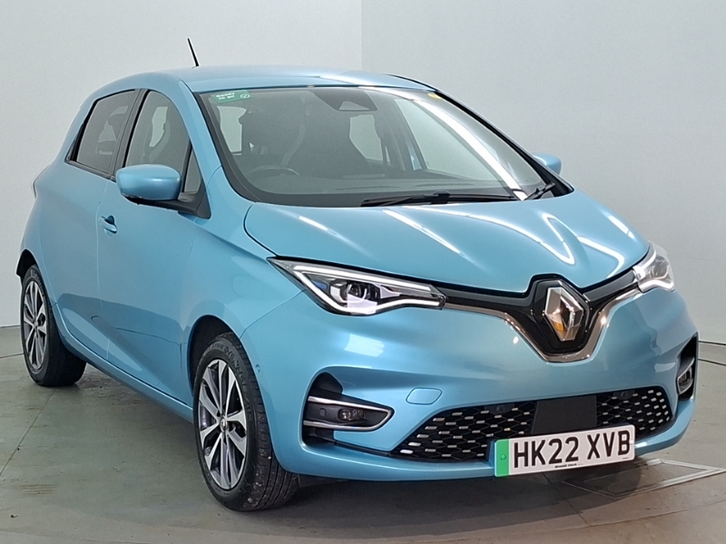Renault Zoe 100Kw Gt Line R135 50Kwh Rapid Charge Blue