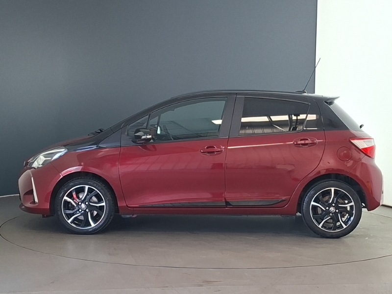 Toyota Yaris 1.5 Vvt-i Blue Bi-tone Red #4