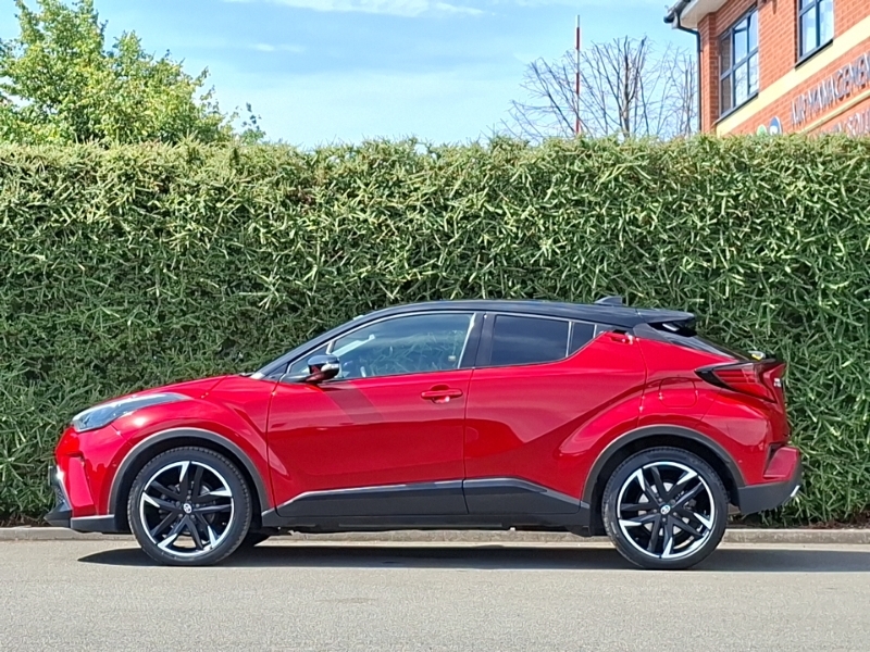 Toyota C-Hr 2.0 Hybrid Gr Sport Cvt Leather SH22SJU Red #4