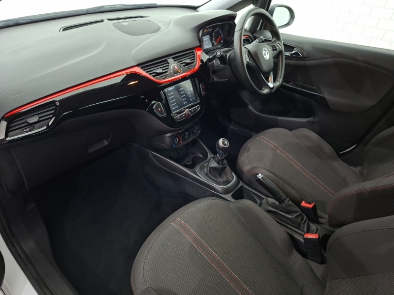 Vauxhall Corsa 1.4 Sri Vx-line Nav Black SB19YUO White #5