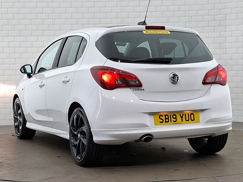 Vauxhall Corsa 1.4 Sri Vx-line Nav Black SB19YUO White #2