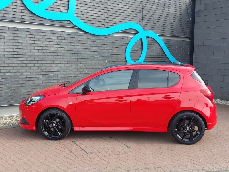 Vauxhall Corsa 1.4 Sri Vx-line Nav Black SF19BLT Red #4