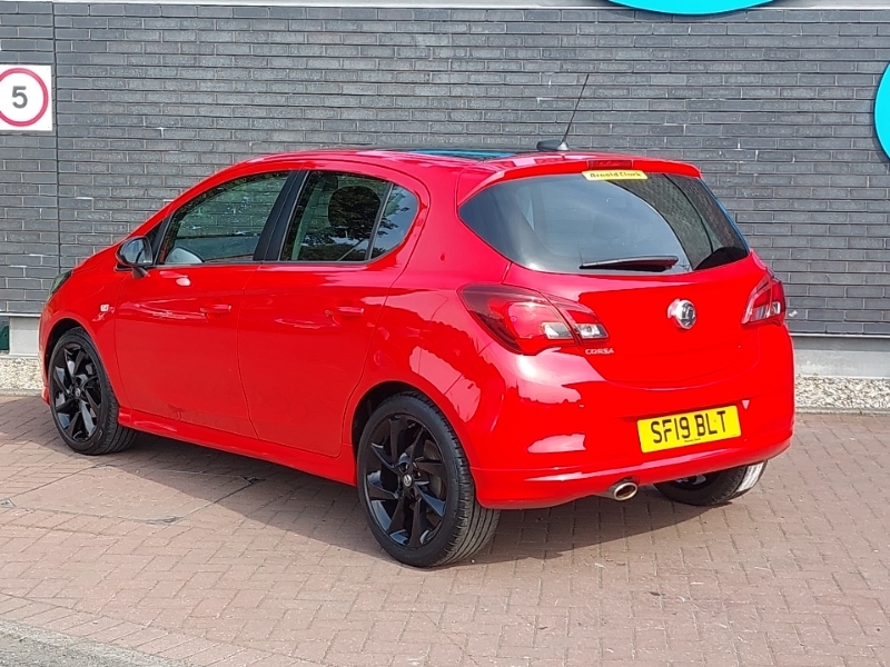 Vauxhall Corsa 1.4 Sri Vx-line Nav Black SF19BLT Red #2