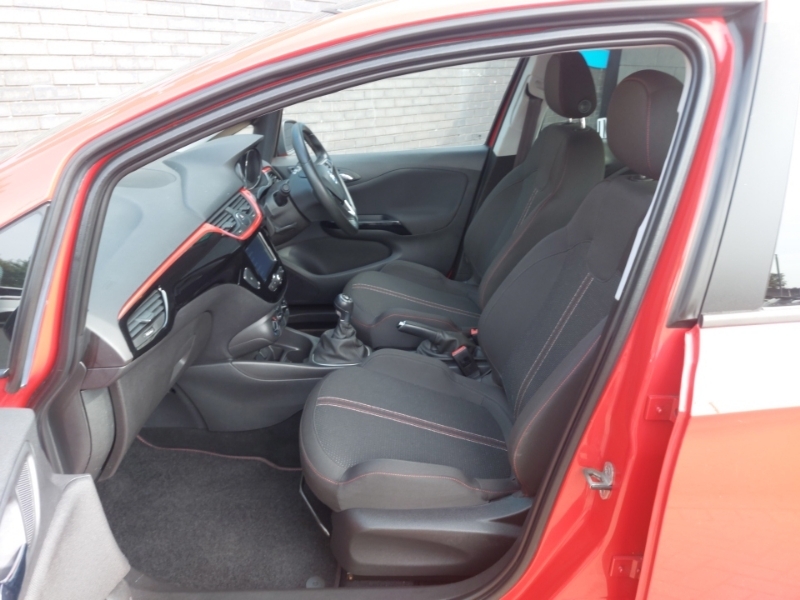 Vauxhall Corsa 1.4 Sri Vx-line Nav Black SF19BLT Red #5