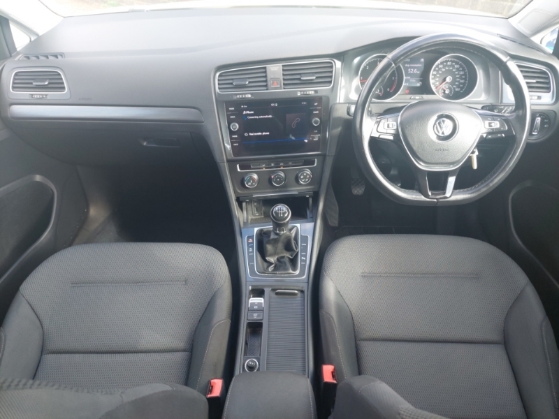 Volkswagen Golf 1.6 Tdi Se GJ18WTM White #3