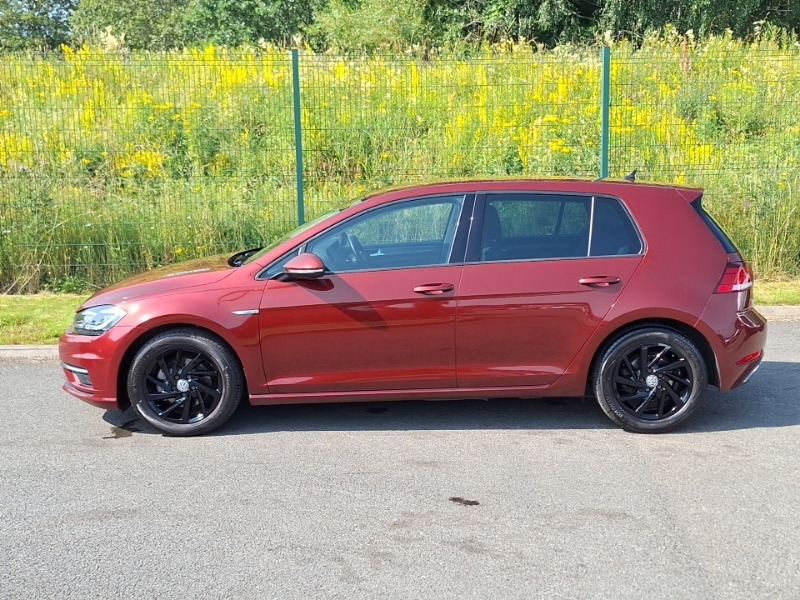 Volkswagen Golf 1.5 Tsi Evo Match Edition SK20FHE Red #4