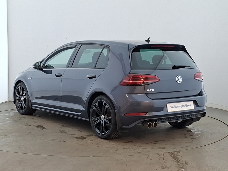 Volkswagen Golf 2.0 Tdi 184 Gtd Dsg SK67KUF Blue #2