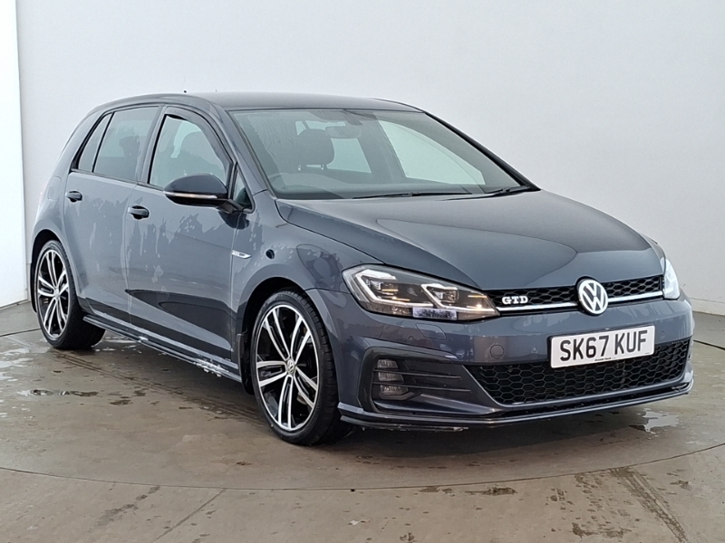 Volkswagen Golf 2.0 Tdi 184 Gtd Dsg SK67KUF Blue