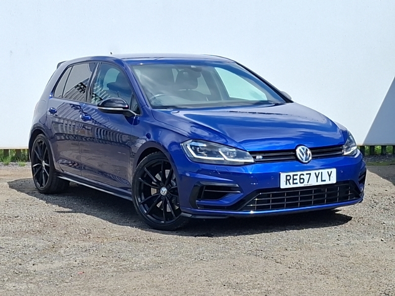 Volkswagen Golf 2.0 Tsi 310 R 4Motion Dsg Blue