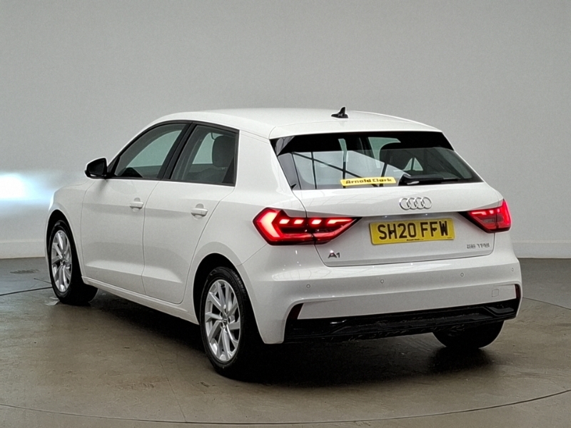 Audi A1 25 Tfsi Sport SH20FFW White #2