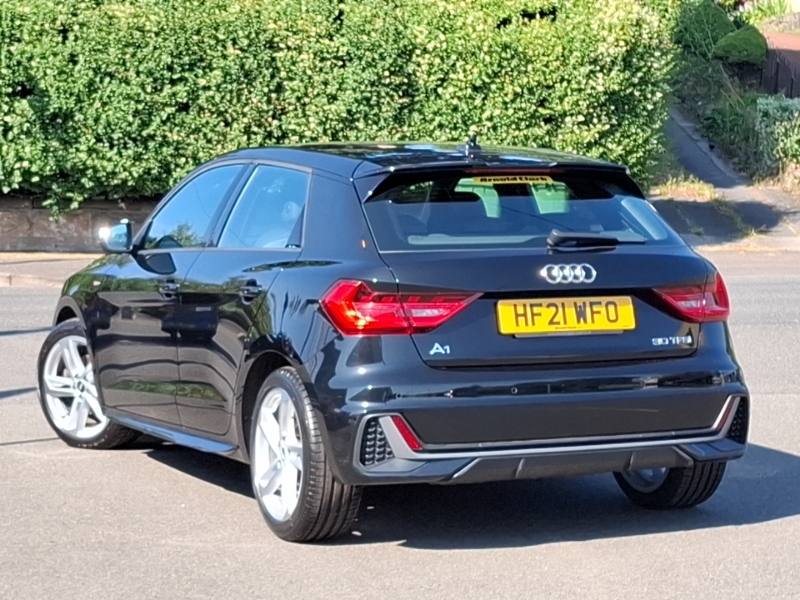 Audi A1 30 Tfsi 110 S Line HF21WFO Black #2