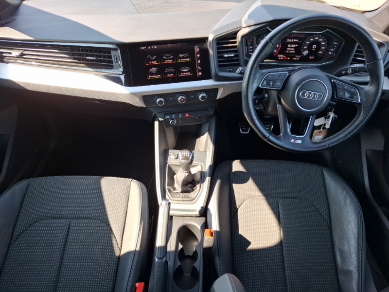 Audi A1 30 Tfsi 110 S Line HF21WFO Black #3