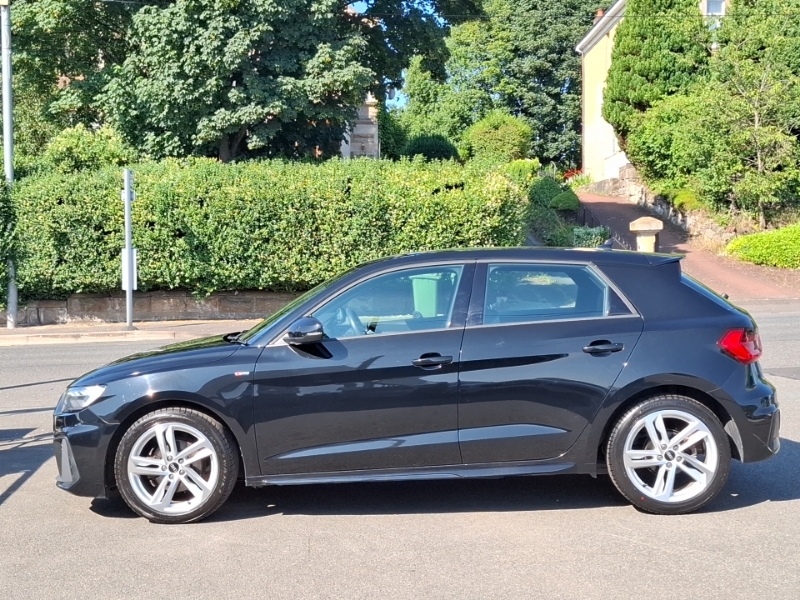 Audi A1 30 Tfsi 110 S Line HF21WFO Black #4