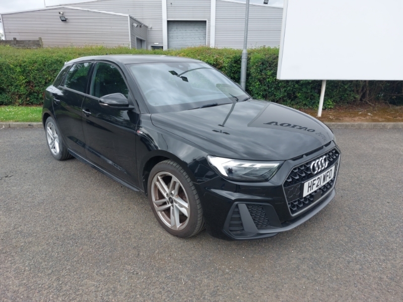 Audi A1 30 Tfsi 110 S Line HF21WFO Black