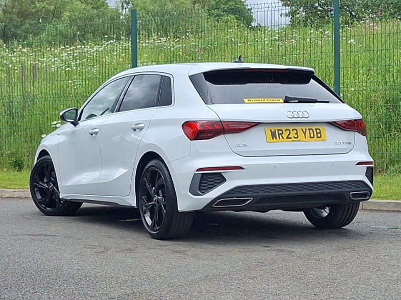 Audi A3 30 Tfsi S Line White #2