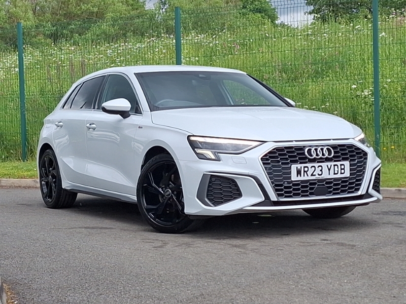 Audi A3 30 Tfsi S Line White