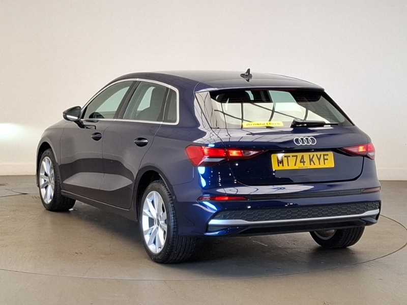 Audi A3 30 Tfsi Sport S Tronic MT74KYF Blue #2