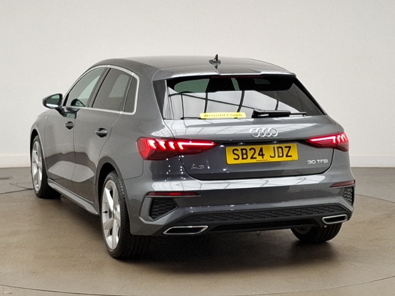 Audi A3 30 Tfsi S Line S Tronic SB24JDZ Grey #2