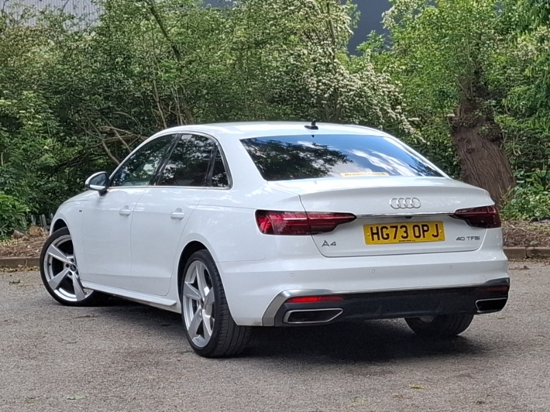 Audi A4 40 Tfsi 204 S Line S Tronic White #2