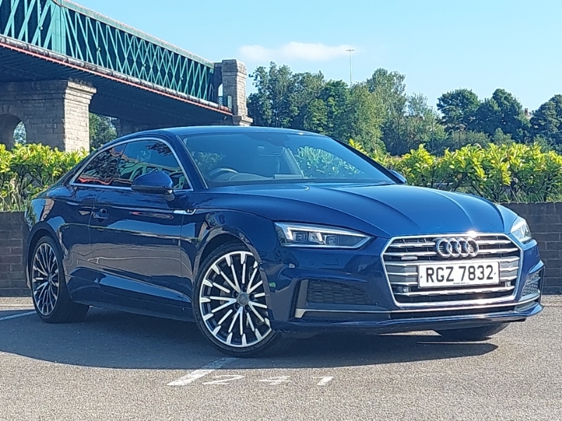 Audi A5 2.0 Tdi Quattro S Line S Tronic Blue