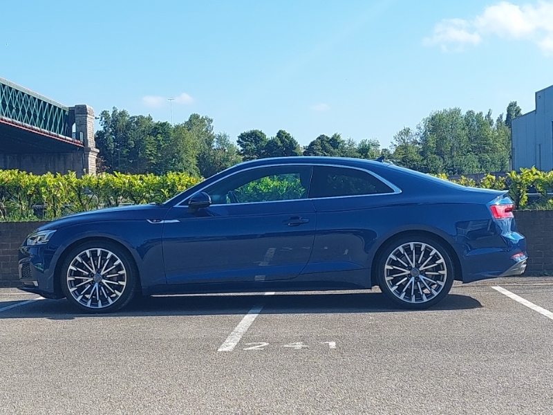 Audi A5 2.0 Tdi Quattro S Line S Tronic Blue #4