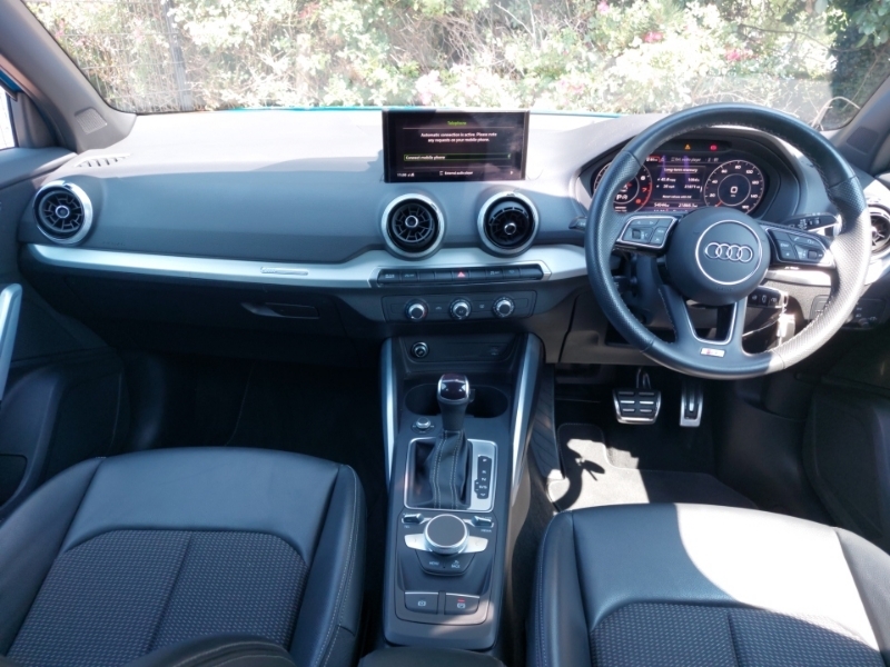 Audi Q2 35 Tfsi S Line S Tronic Blue #3