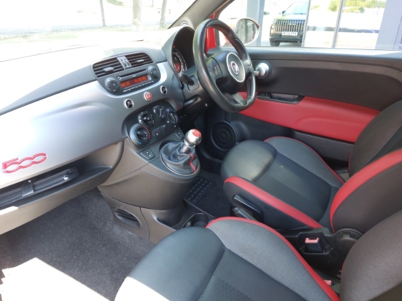 Fiat 500 1.2 S Red #5
