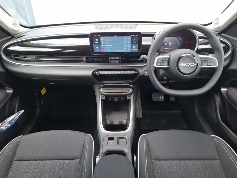 Fiat 600 1.2 Hybrid 48V Edct-6 Black #3