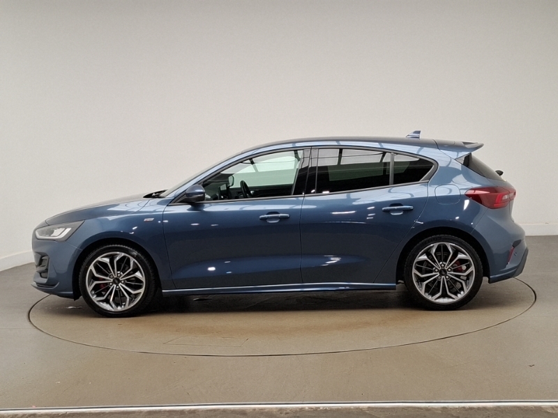 Ford Focus 1.0 Ecoboost Hybrid Mhev 155 St-line X SA23TWJ Blue #4