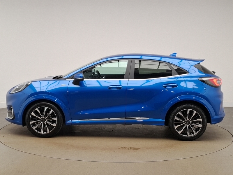 Ford Puma 1.0 Ecoboost Hybrid Mhev St-line Vignale BK21AYB Blue #4