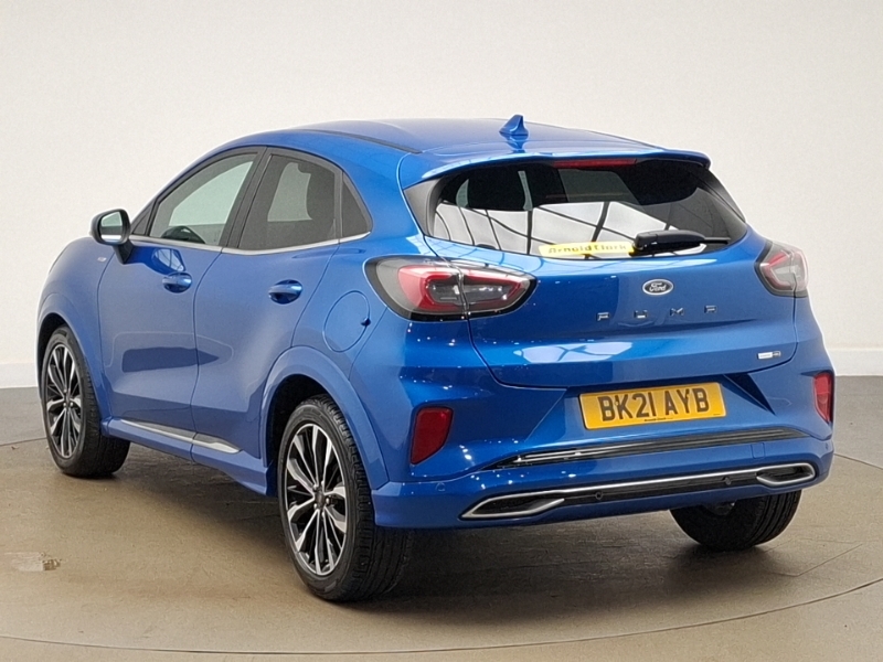 Ford Puma 1.0 Ecoboost Hybrid Mhev St-line Vignale BK21AYB Blue #2
